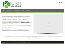Tablet Screenshot of koansalut.com